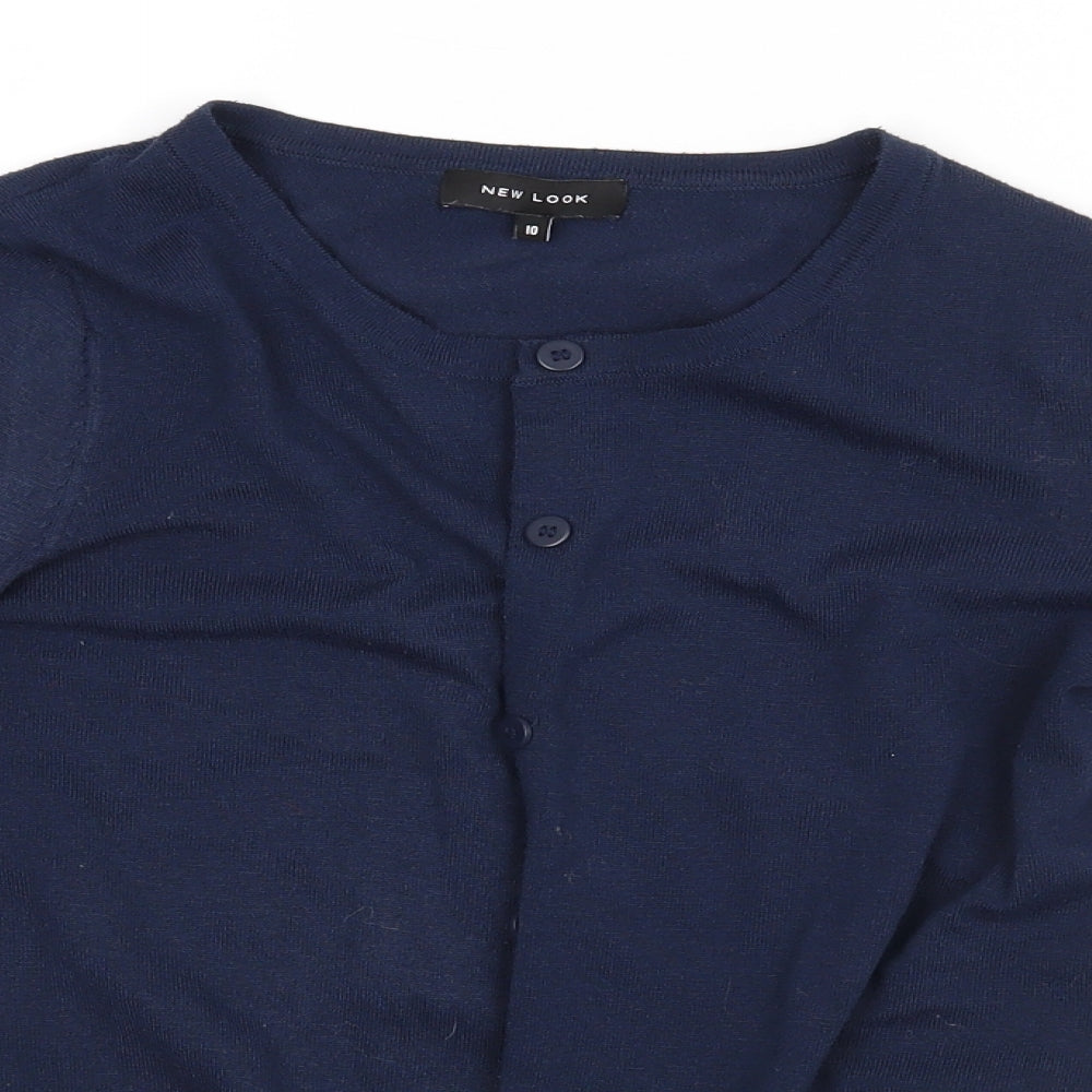 NEXT Womens Blue   Cardigan Jumper Size 10