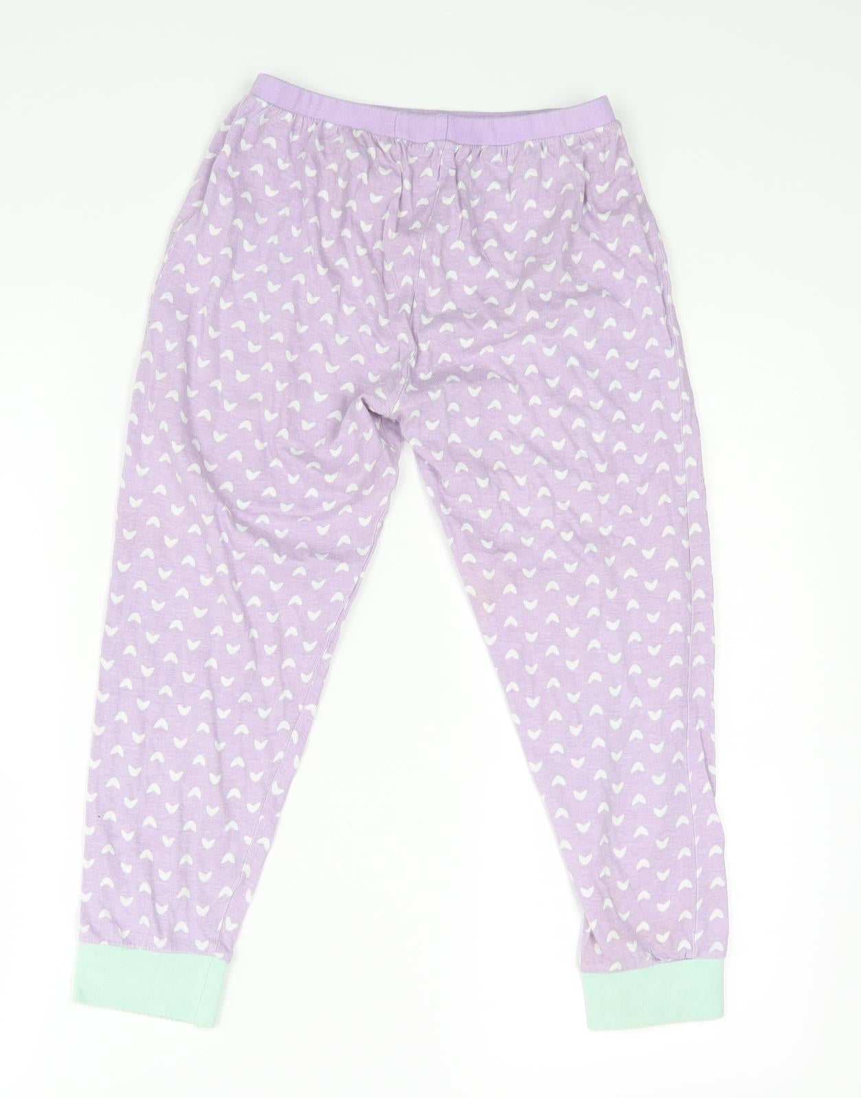 Avon Girls Purple Paisley   Pyjama Pants Size 9-10 Years