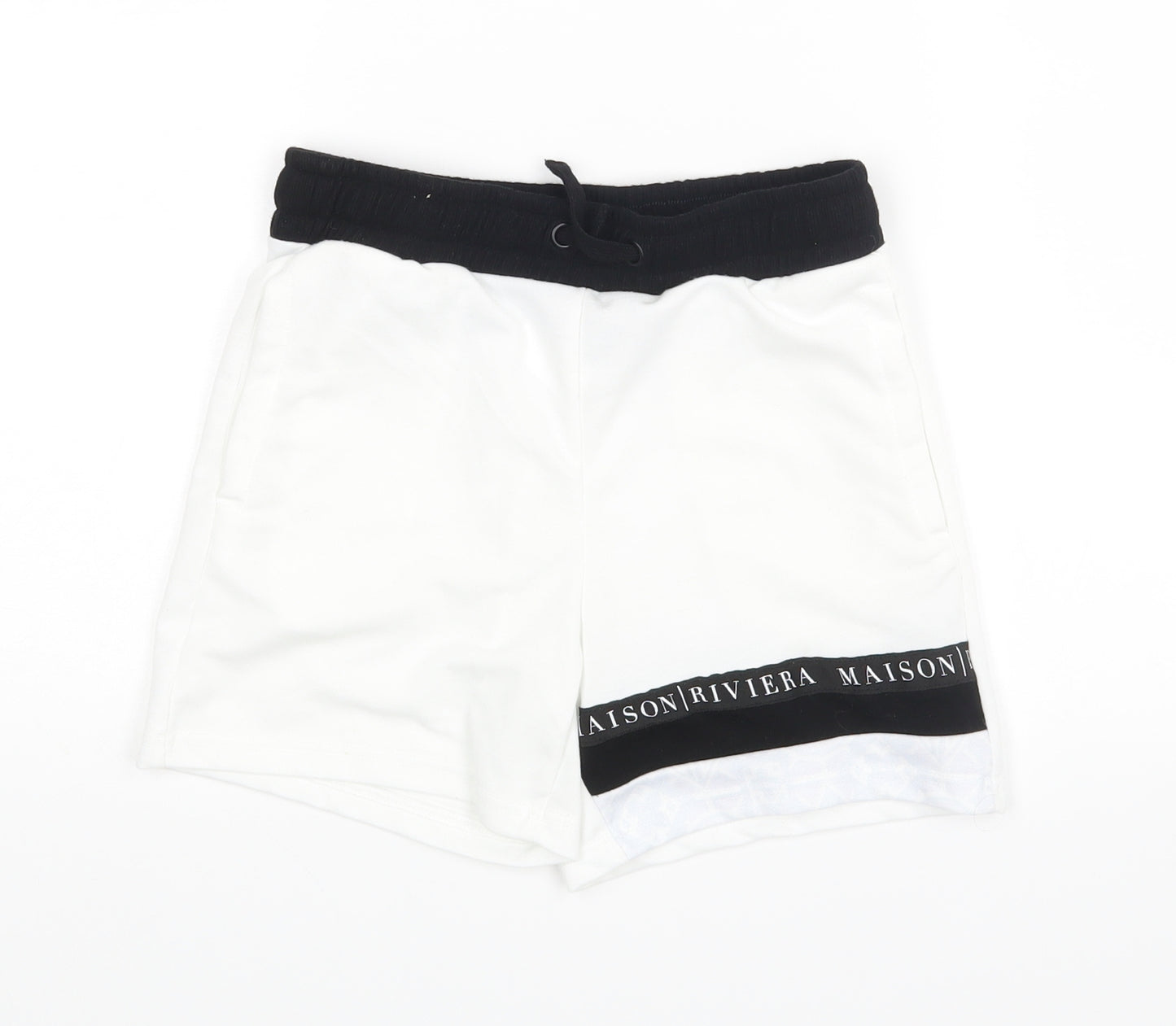 River Island Boys White    Shorts Size 7-8 Years