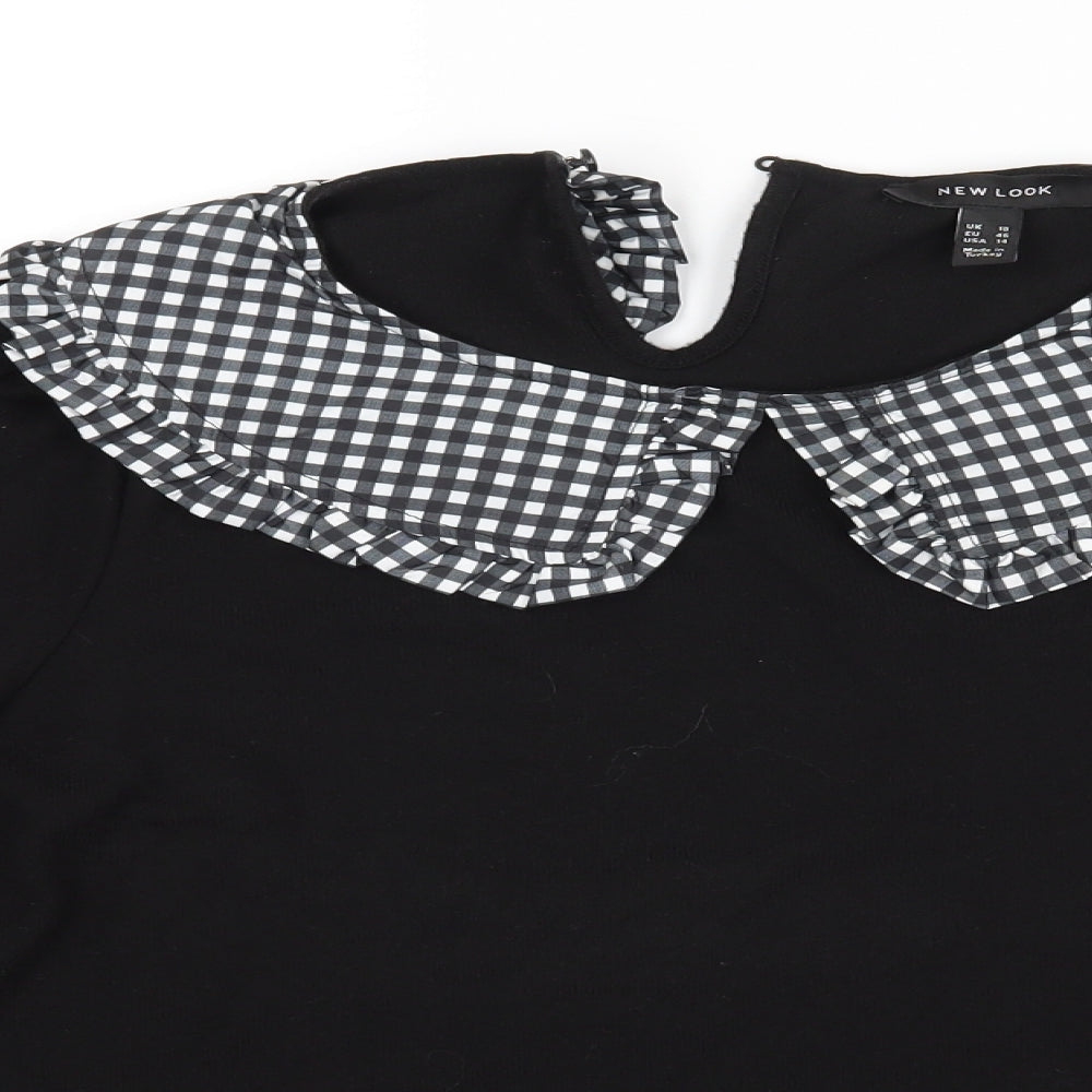 New Look Womens Black   Basic Blouse Size 18