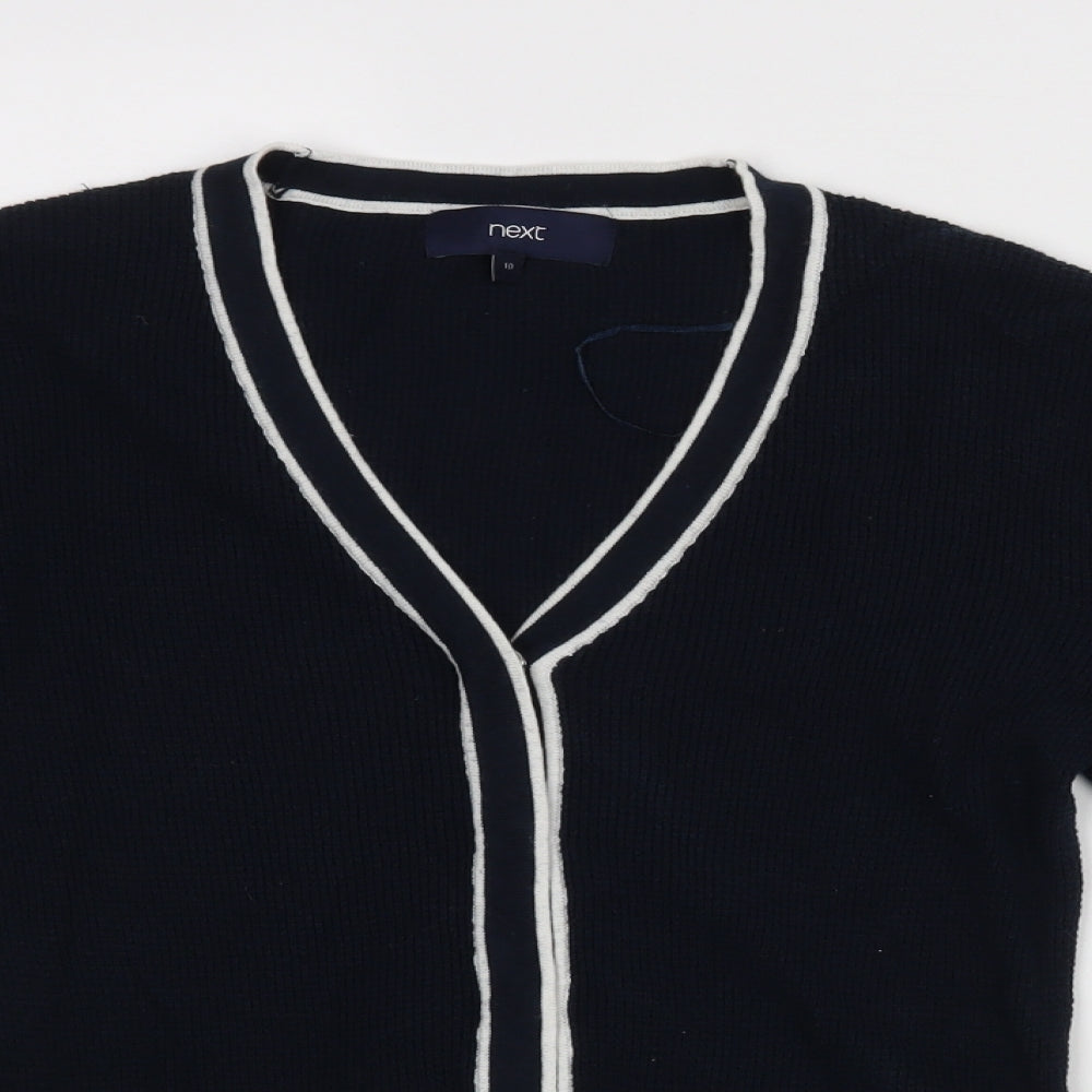 NEXT Womens Blue   Cardigan Jumper Size 10