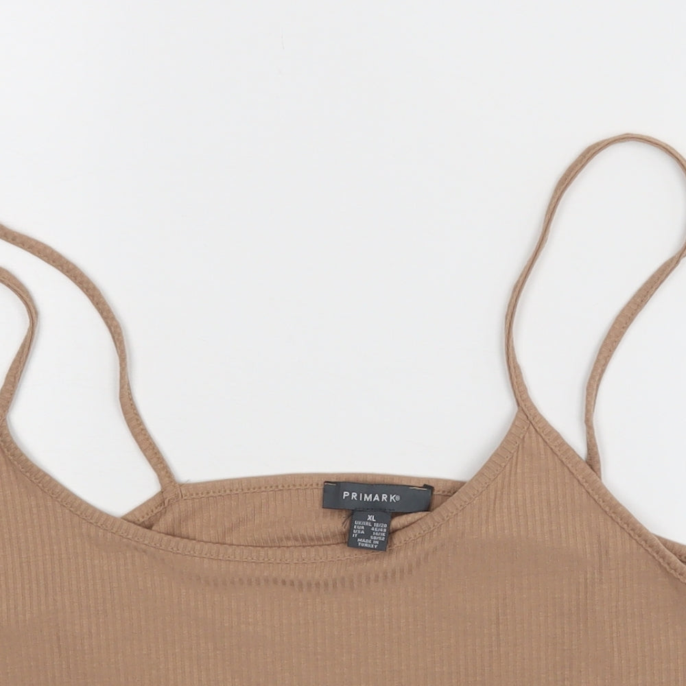 Primark Womens Beige   Basic Blouse Size 18