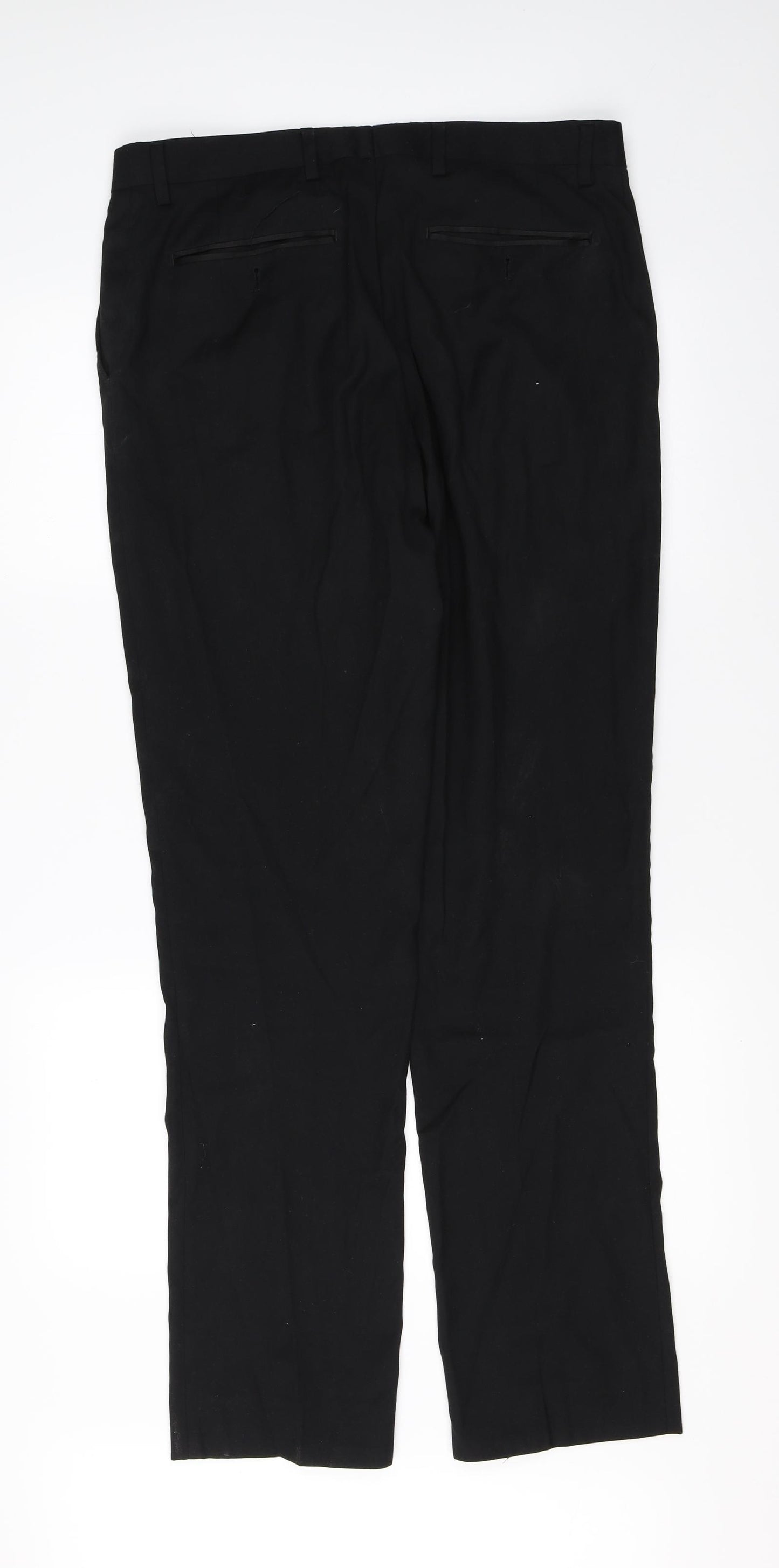 NEXT Mens Black   Dress Pants Trousers Size 32 L31 in
