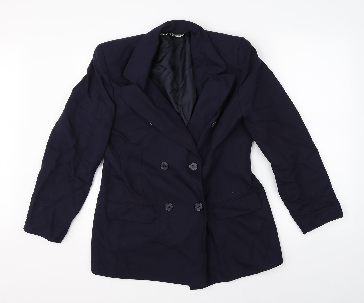 Marks & Spencer Womens Blue   Jacket Coat Size 14