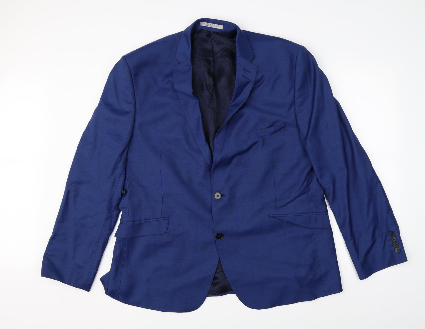 Alexandre Mens Blue   Jacket Suit Jacket Size 48