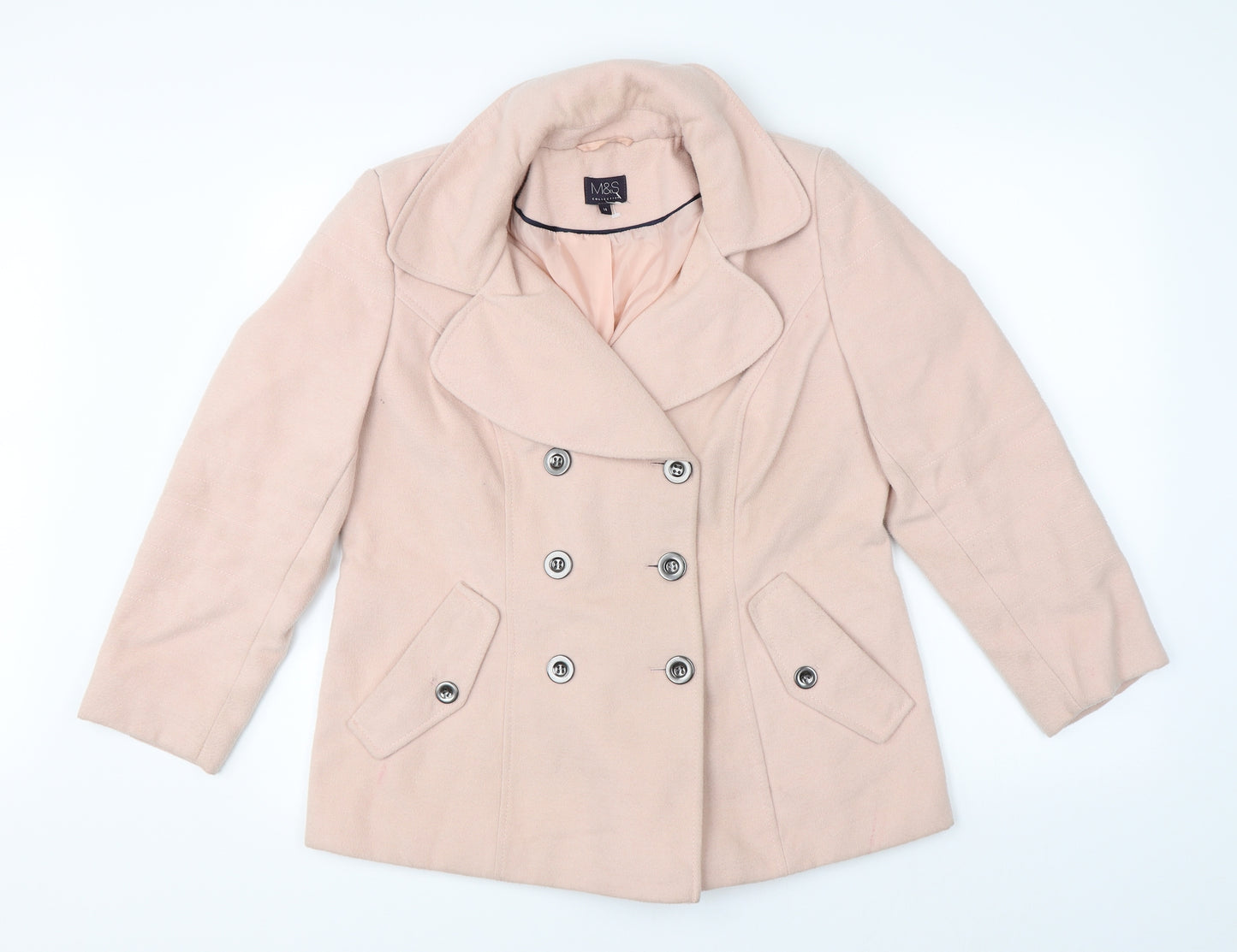 Marks & Spencer Womens Pink   Jacket  Size 14