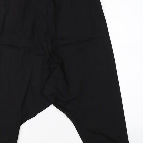 Zara Man Mens Black   Harem Trousers Size 30 L20 in