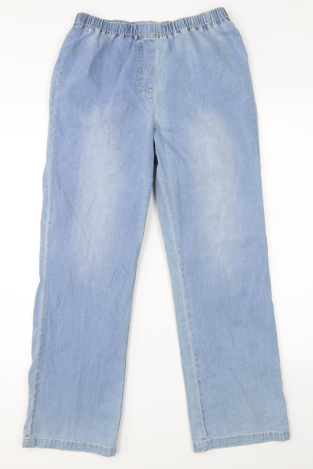 Cotton Traders Womens Black  Denim Jegging Jeans Size 12 L26 in