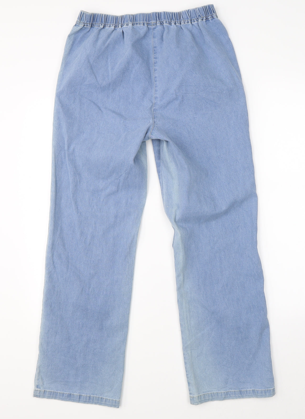 Cotton Traders Womens Black  Denim Jegging Jeans Size 12 L26 in