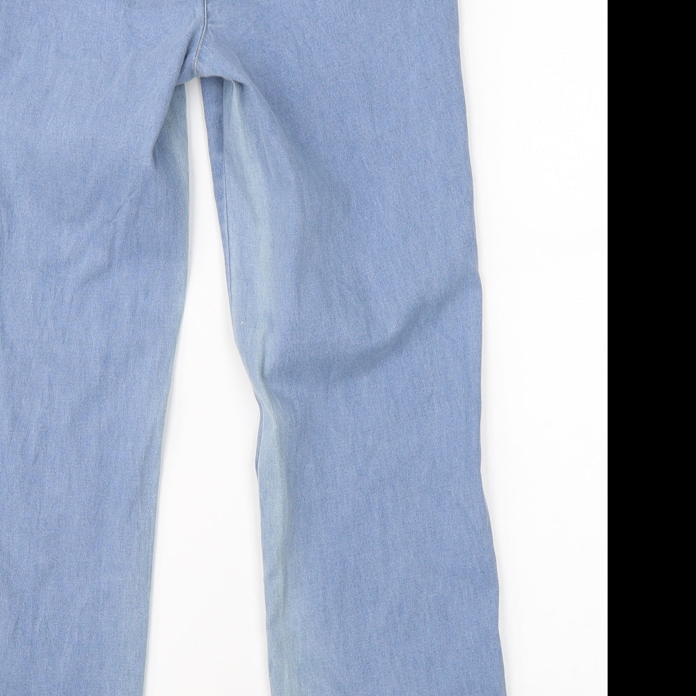 Cotton Traders Womens Black  Denim Jegging Jeans Size 12 L26 in