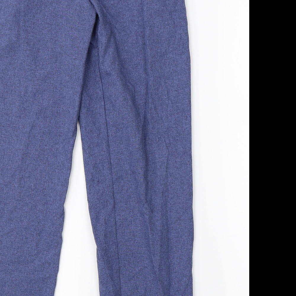 Emma Womens Blue   Trousers  Size 14 L25 in