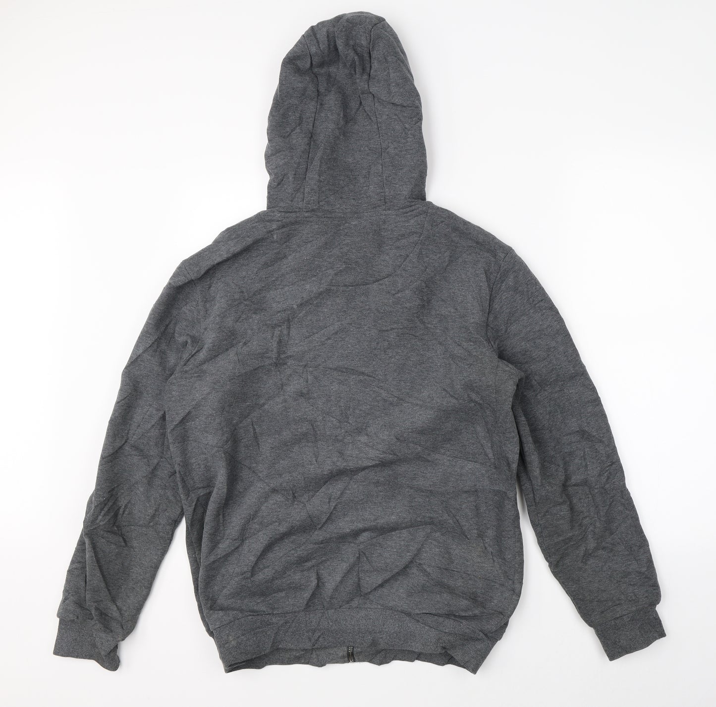 Firetrap Mens Grey   Full Zip Hoodie Size M