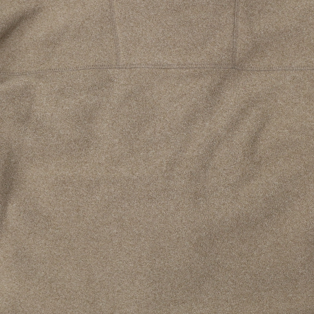 Marks & Spencer Mens Brown   Full Zip Jumper Size L