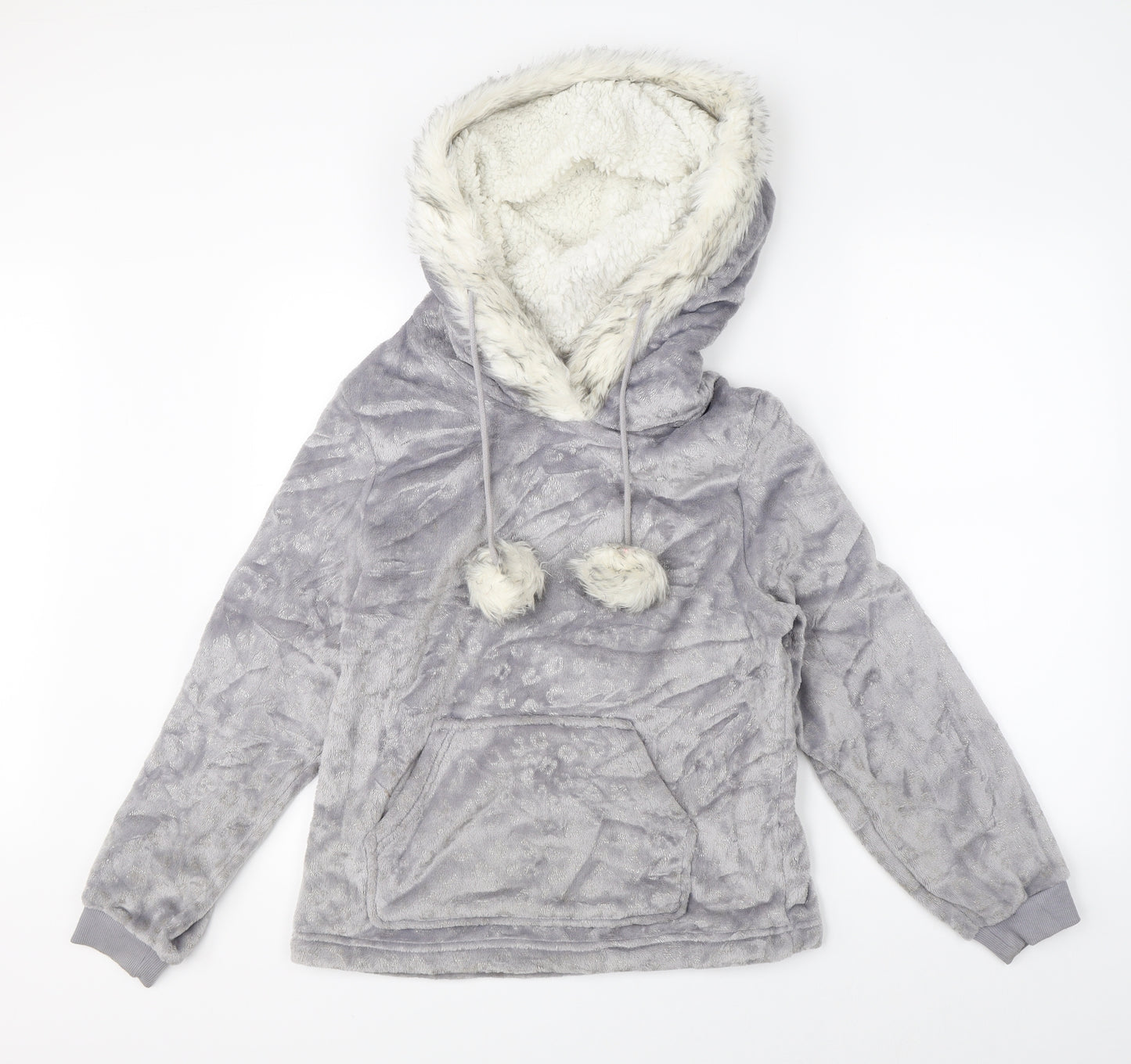 George Womens Grey   Pullover Hoodie Size 14
