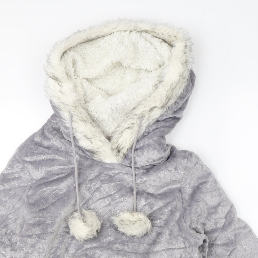 George Womens Grey   Pullover Hoodie Size 14