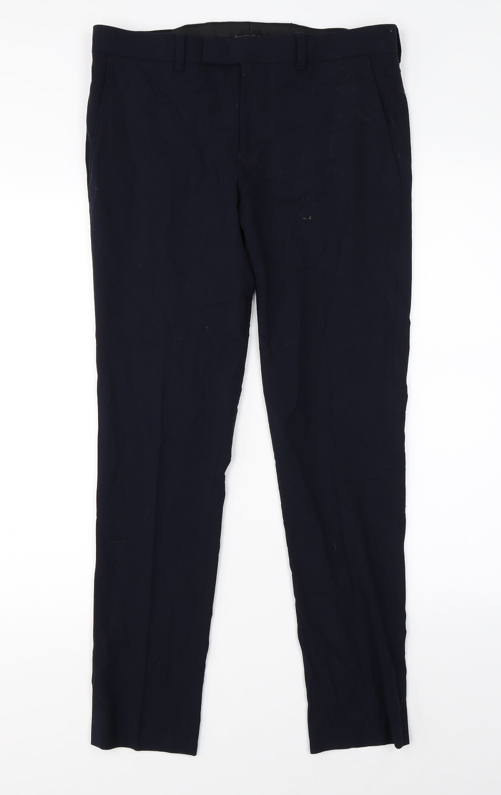 River Island Mens Blue   Dress Pants Trousers Size 30 L30 in