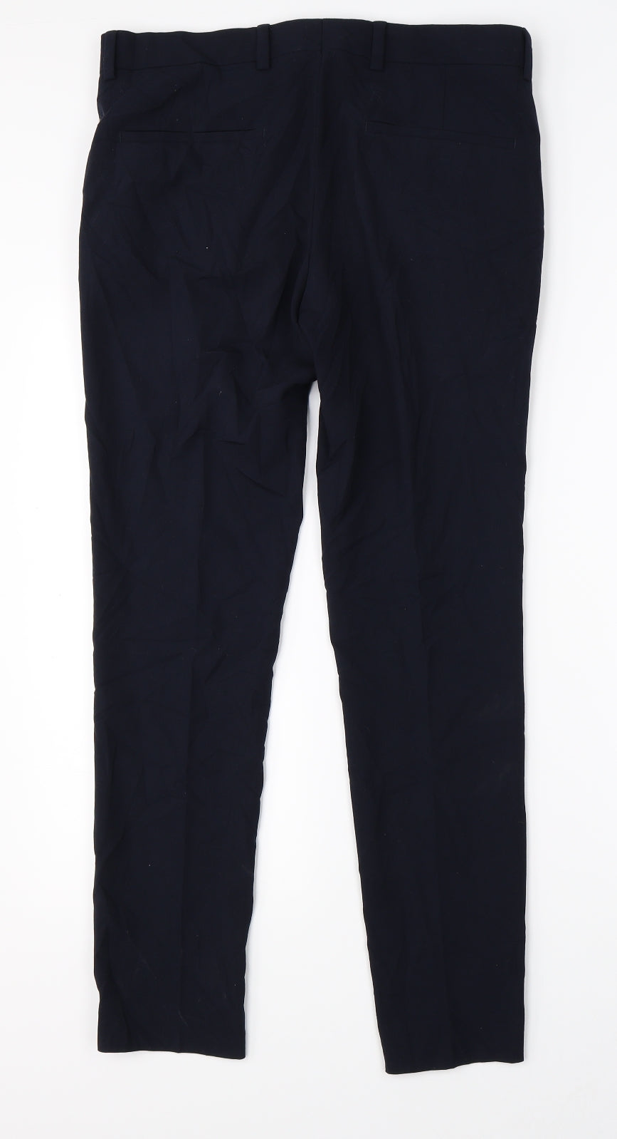 River Island Mens Blue   Dress Pants Trousers Size 30 L30 in
