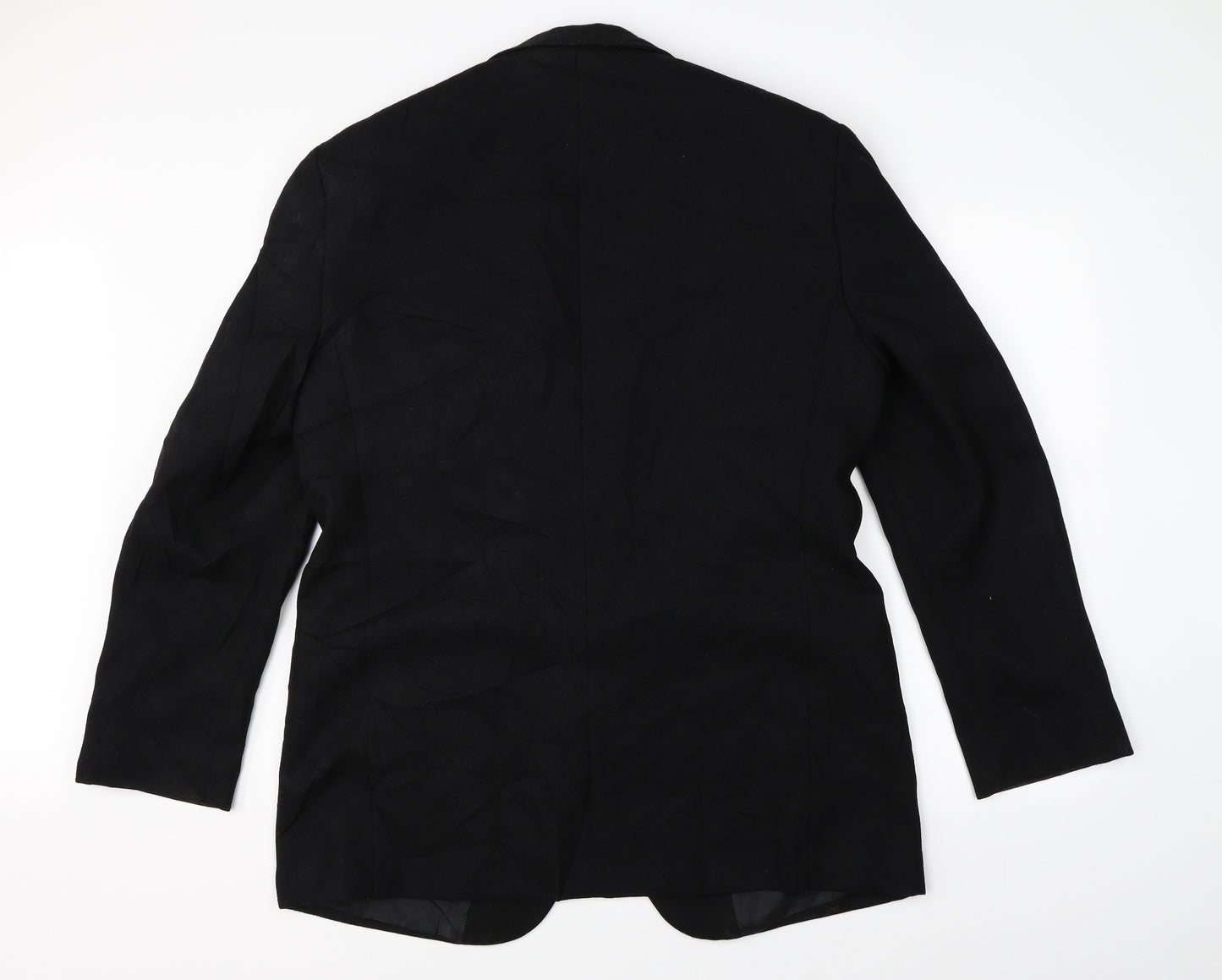 Marks & Spencer Mens Black   Jacket Suit Jacket Size 42