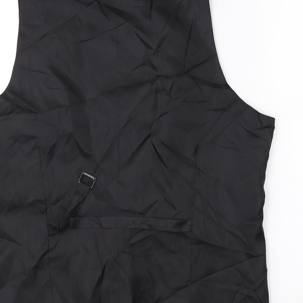 Marks & Spencer Mens Blue   Jacket Suit Waistcoat Size 42