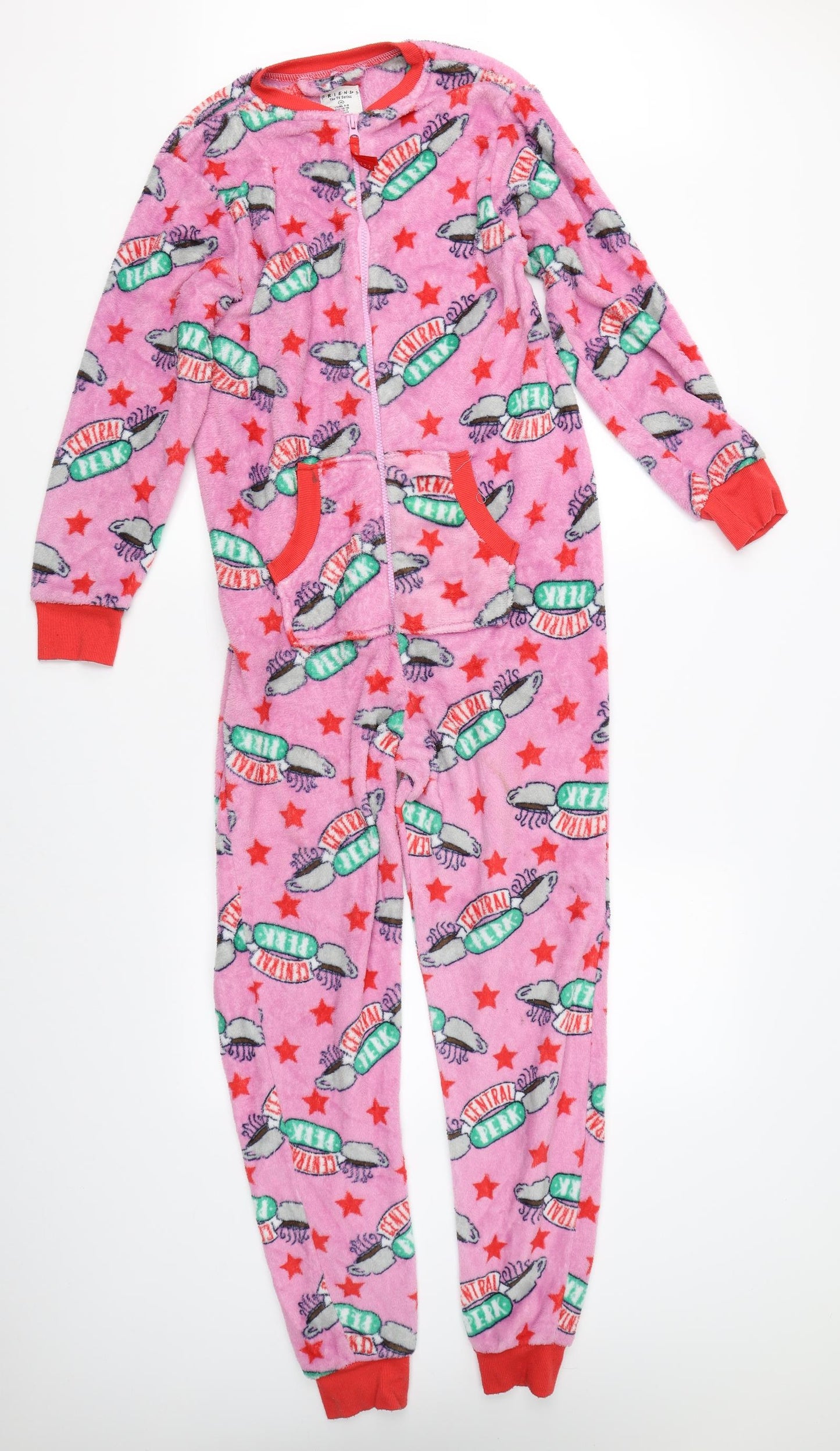 Friends Womens Pink    One Piece Size XS