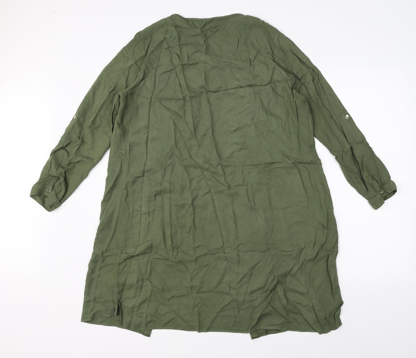 Atmospher Womens Green   Jacket Coatigan Size 14