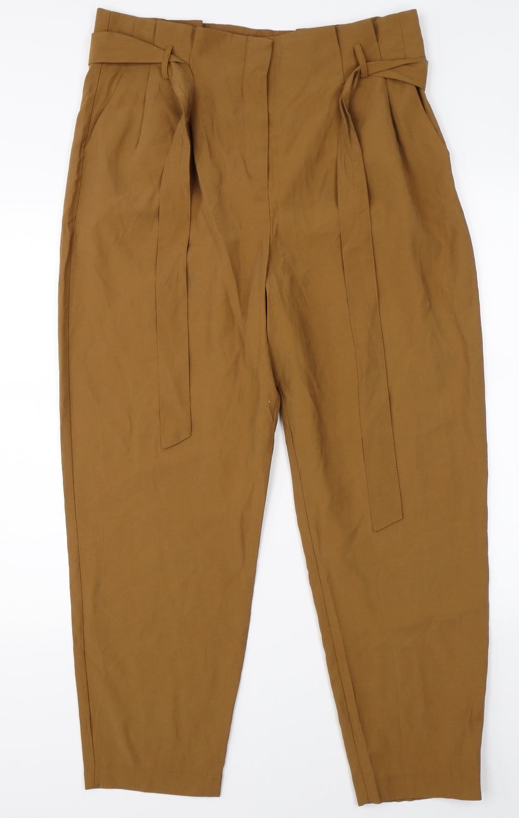 TU Womens Yellow   Trousers  Size 16 L25 in