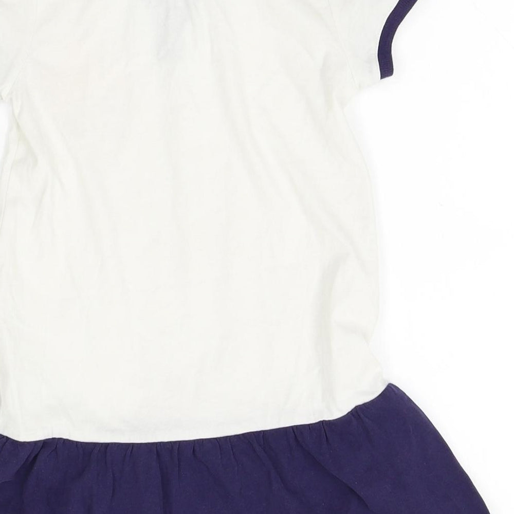 logg Girls White   Basic T-Shirt Size 4-5 Years