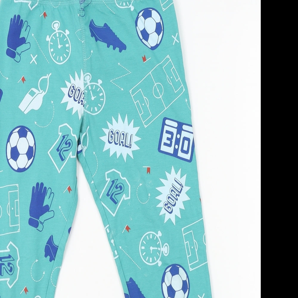 M&S Boys Blue    Pyjama Pants Size 7-8 Years