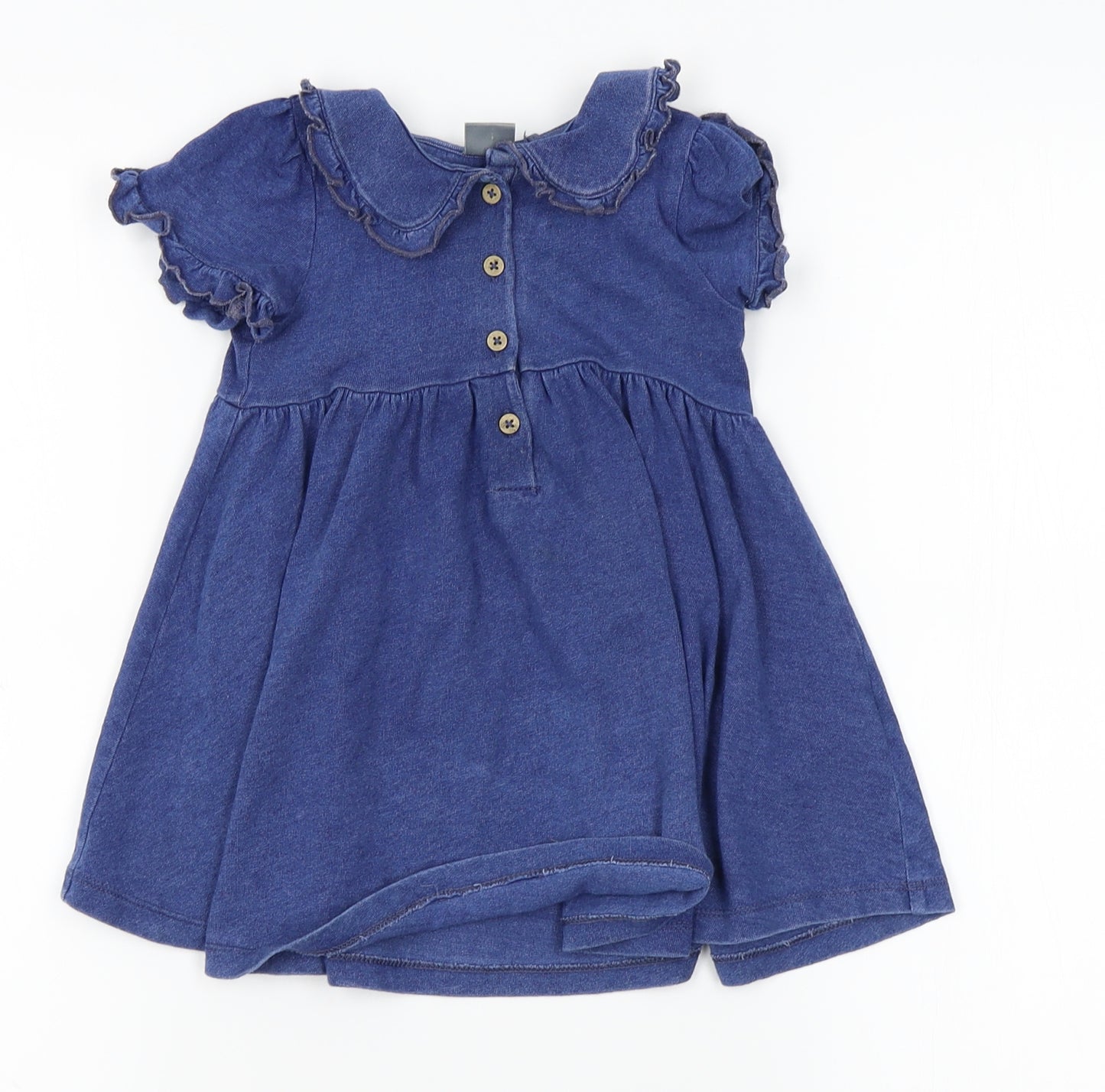 NEXT Girls Blue  Denim A-Line  Size 9-12 Months