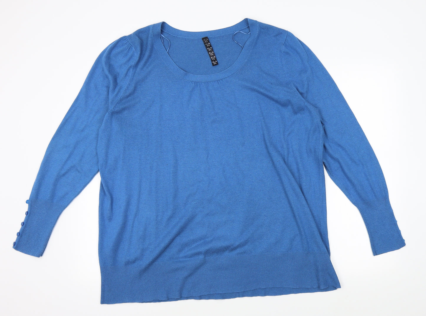 Arcadia Womens Blue   Pullover Jumper Size 26