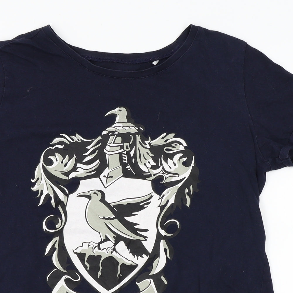 Sinsay Womens Blue   Basic T-Shirt Size M  - Harry Potter, Ravenclaw