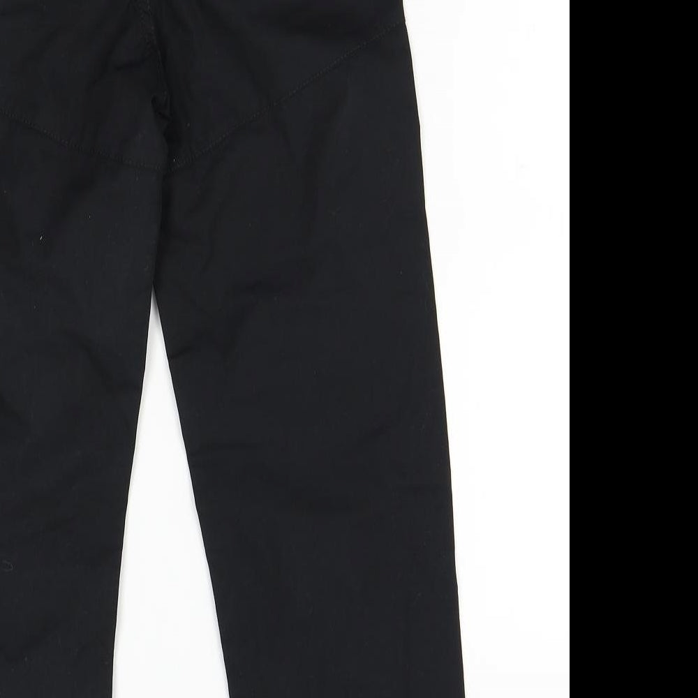 Crane Boys Black   Cargo Trousers Size 7-8 Years