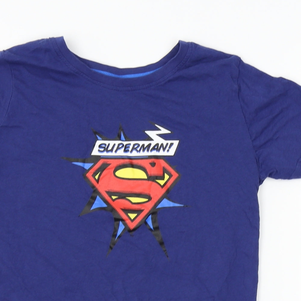 Superman Boys Blue    Pyjama Top Size 9-10 Years  - Superman, DC