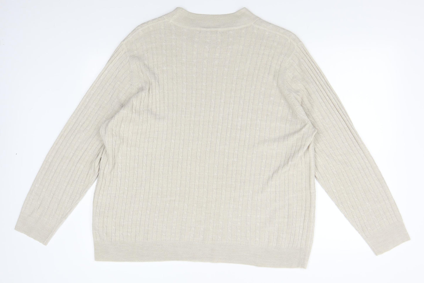 M&S Womens Beige   Pullover Jumper Size 24