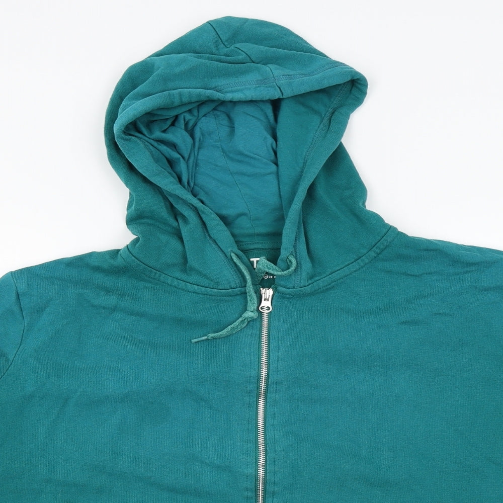TU Womens Green   Full Zip Hoodie Size 20