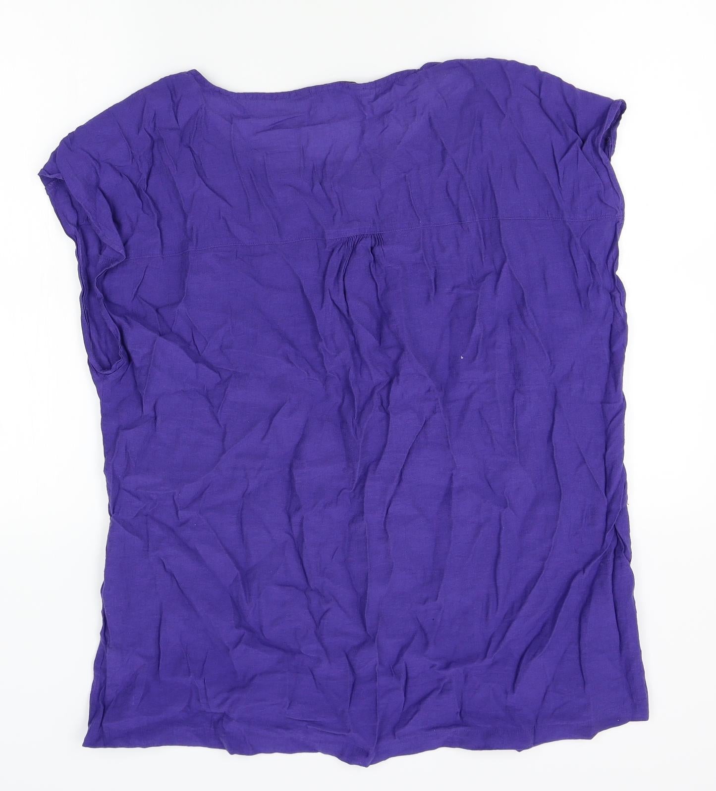 NEXT Womens Purple   Basic Blouse Size 20