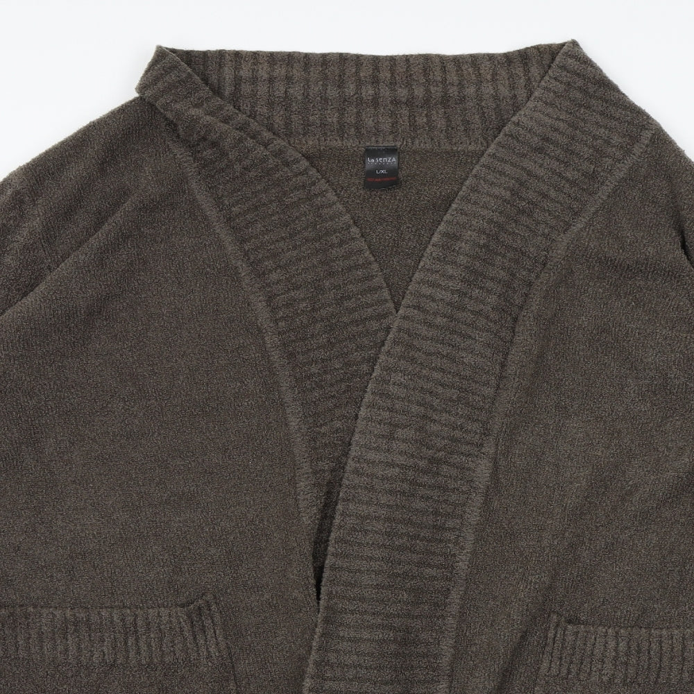 La Senza Womens Brown   Cardigan Jumper Size XL
