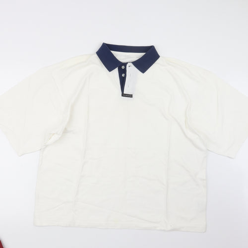 Preworn Mens White    Polo Size XL