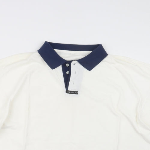 Preworn Mens White    Polo Size XL