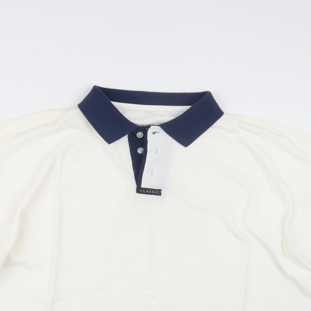 Preworn Mens White    Polo Size XL