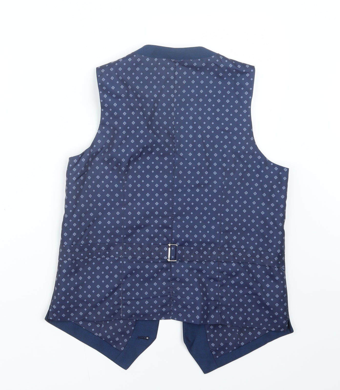 George Boys Blue   Jacket Waistcoat Size 12-13 Years