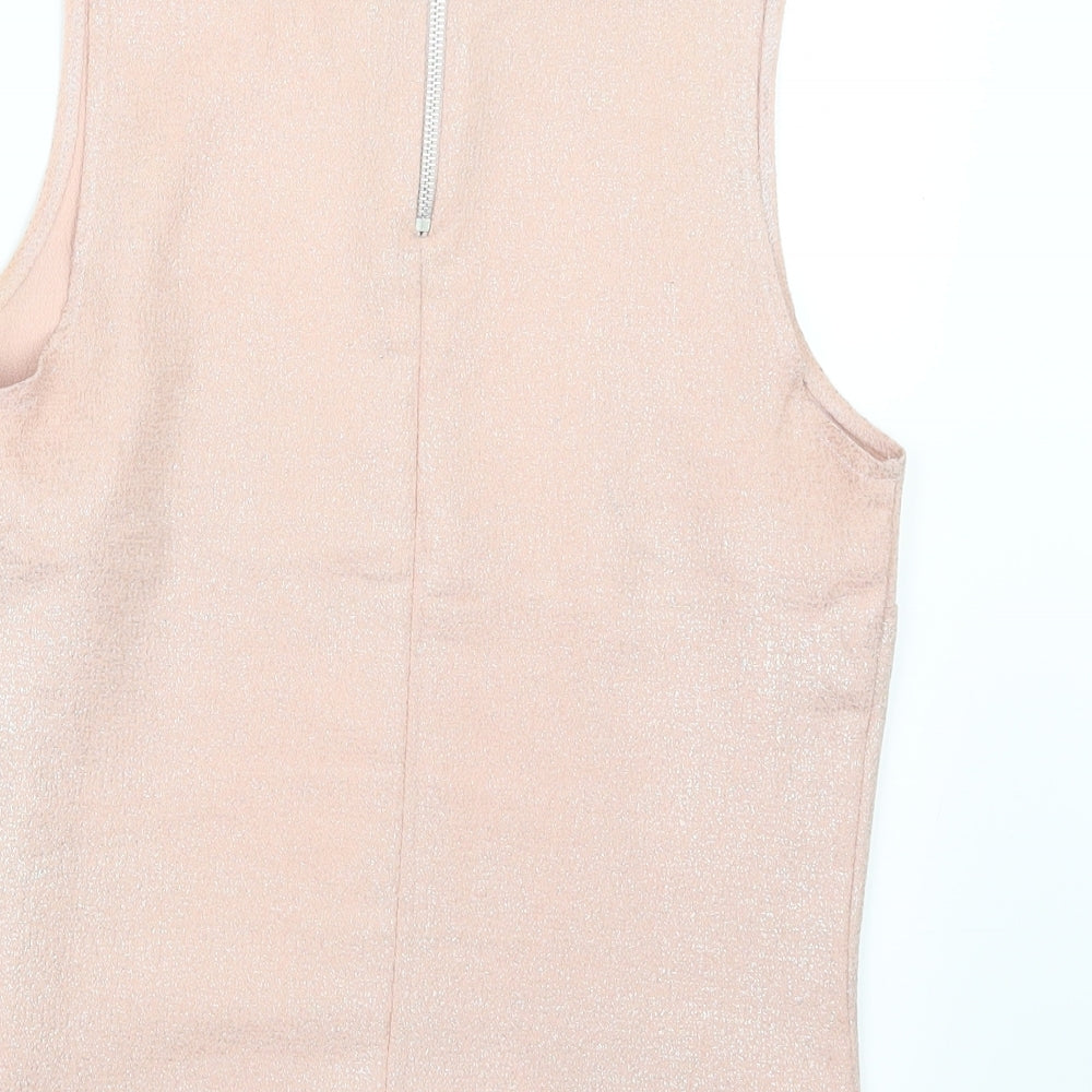 Dorothy Perkins Womens Pink   Basic Blouse Size 14