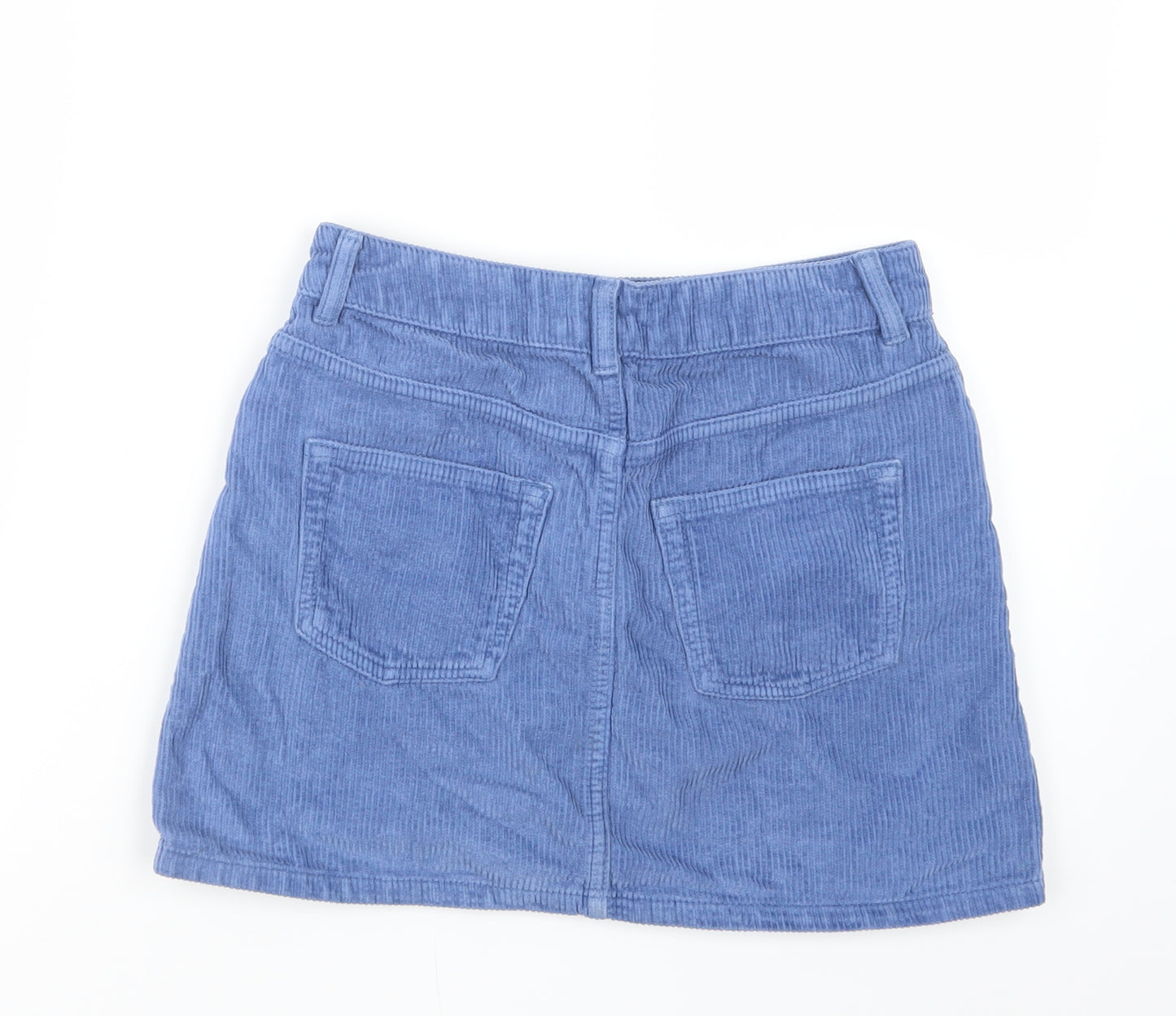 Topshop Womens Blue   Straight & Pencil Skirt Size 8