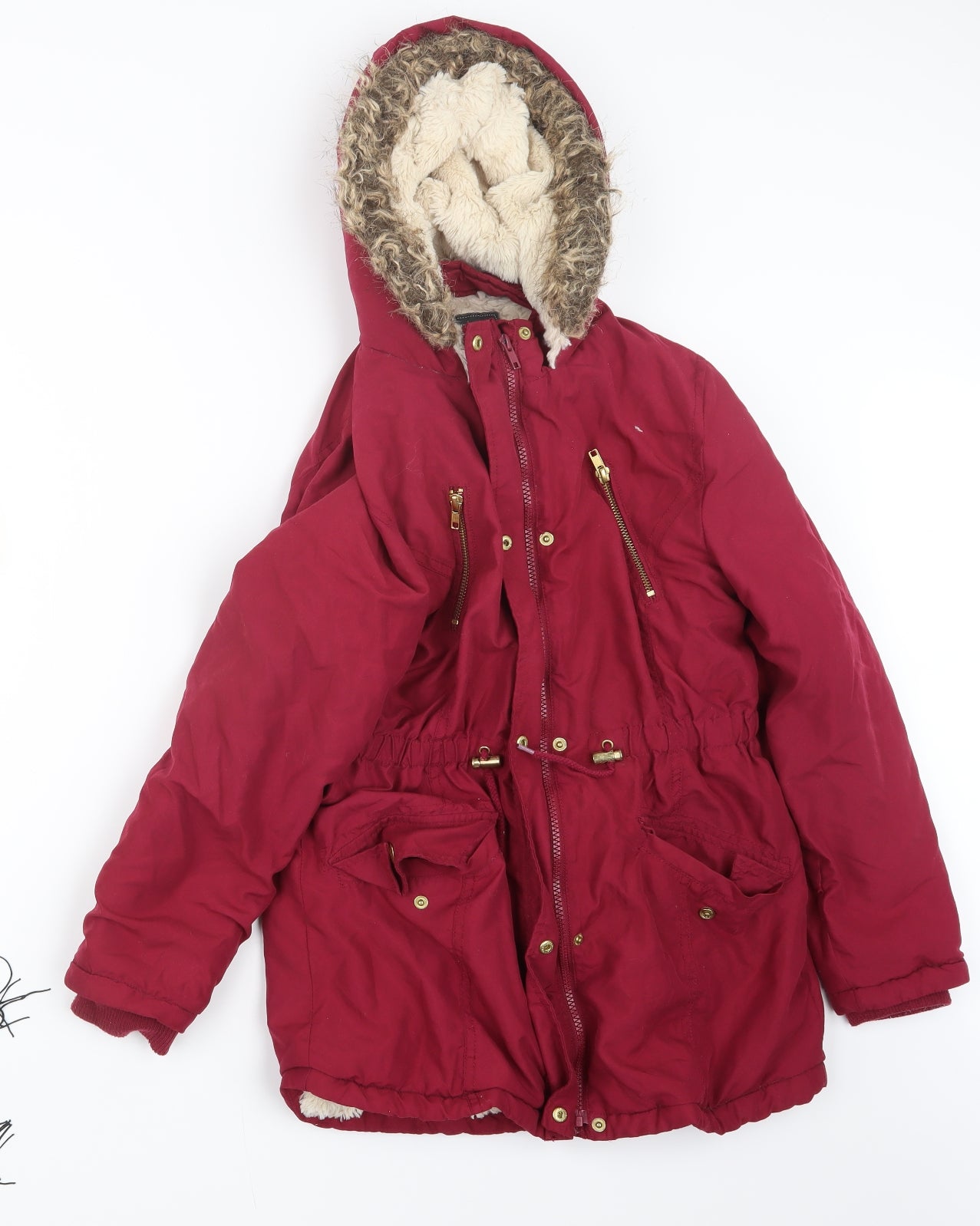 George Girls Pink   Jacket Coat Size 11-12 Years