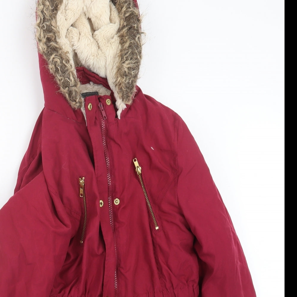 George Girls Pink   Jacket Coat Size 11-12 Years