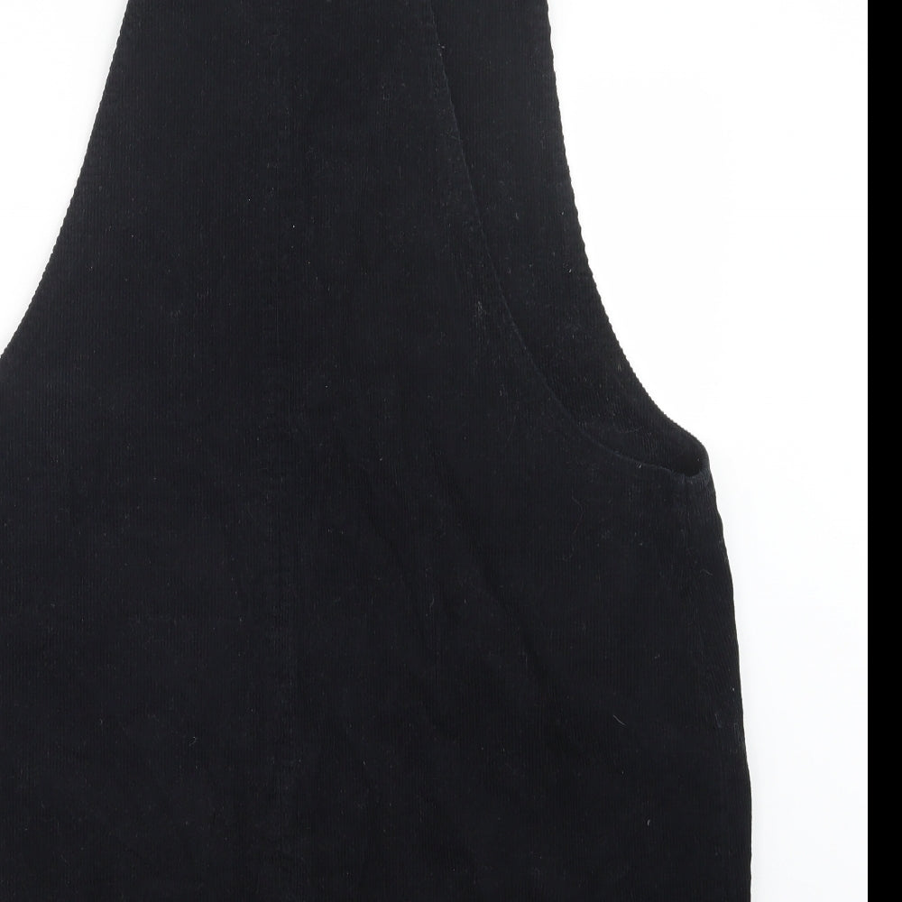 George Womens Black   Pinafore/Dungaree Dress  Size 18