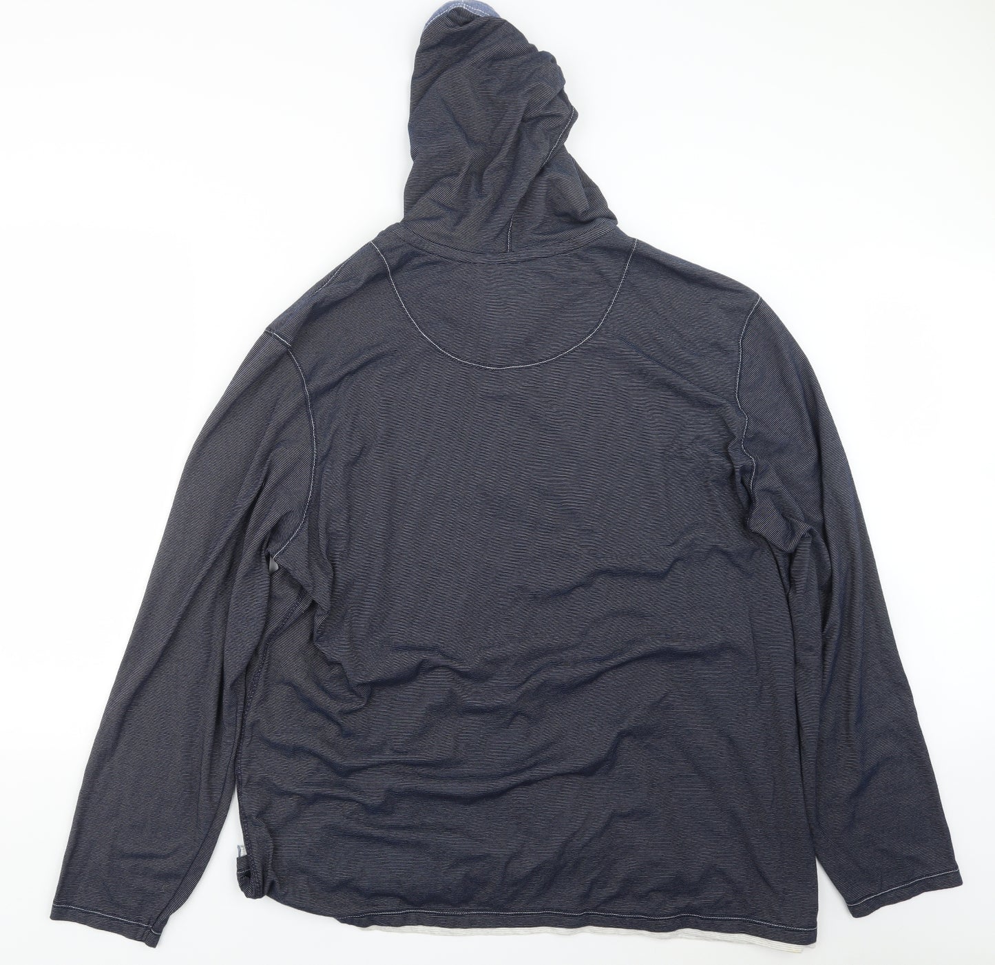 NEXT Mens Blue   Pullover Hoodie Size 3XL