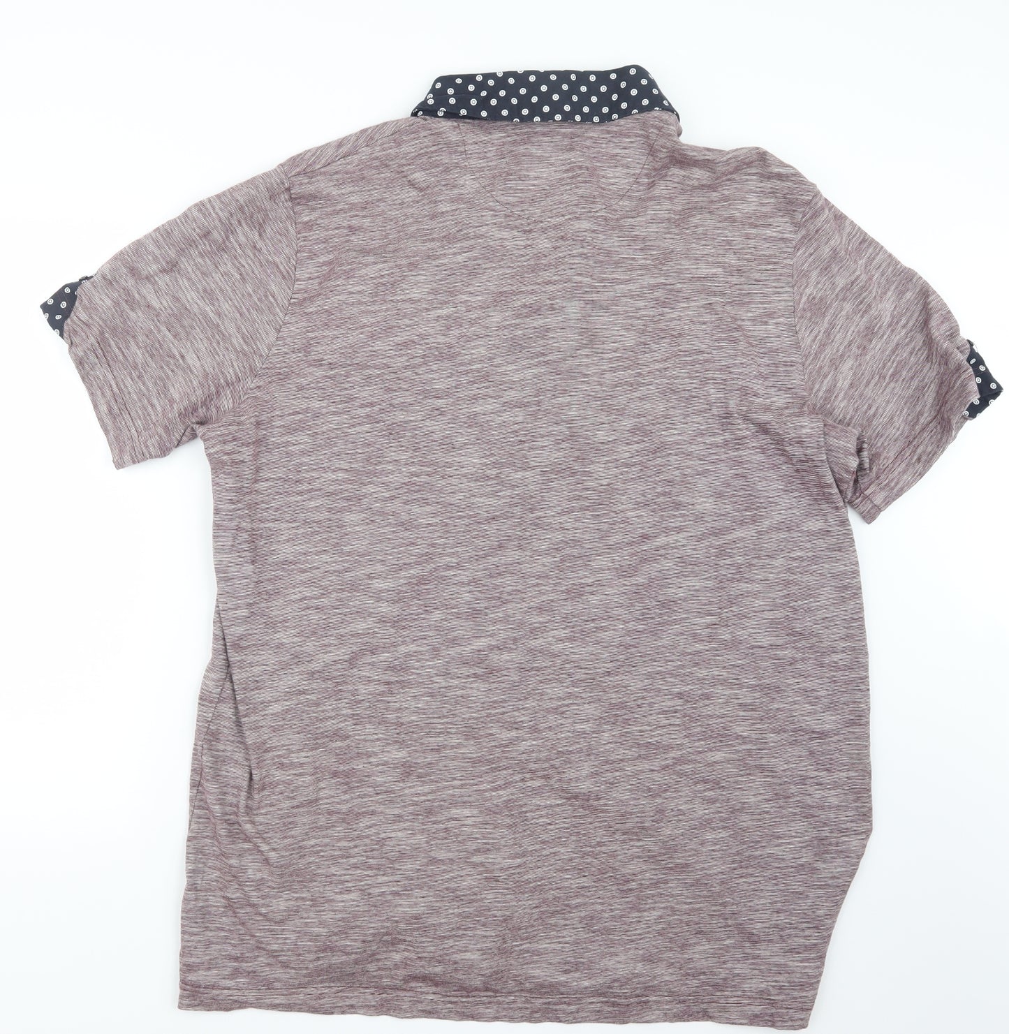 Lambretta Mens Purple    Polo Size 2XL
