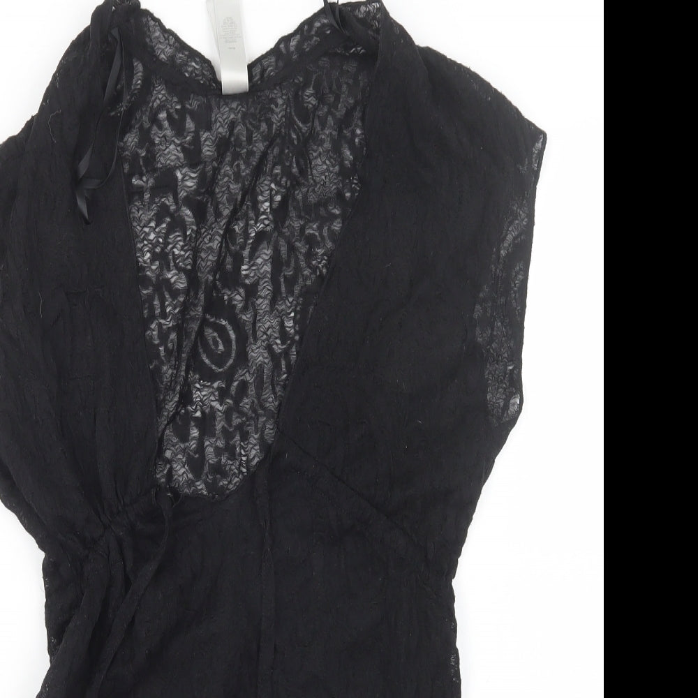 Ocean Club Womens Black   Mini  Size 6  - Beach Cover Up