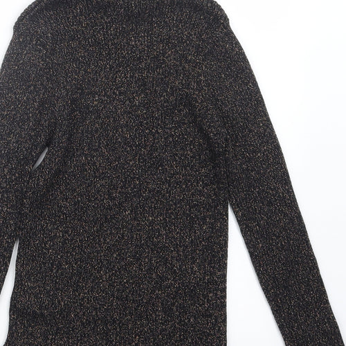 Marks and Spencer Girls Black   Pullover Jumper Size 9-10 Years